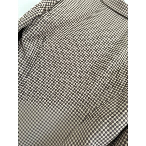 All that Jazz Vintage Blazer Houndstooth Jacket Brown Womens Size 5/6 S - Picture 6 of 12